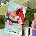 Personalized Spring Cardinals House Flag 83040302L
